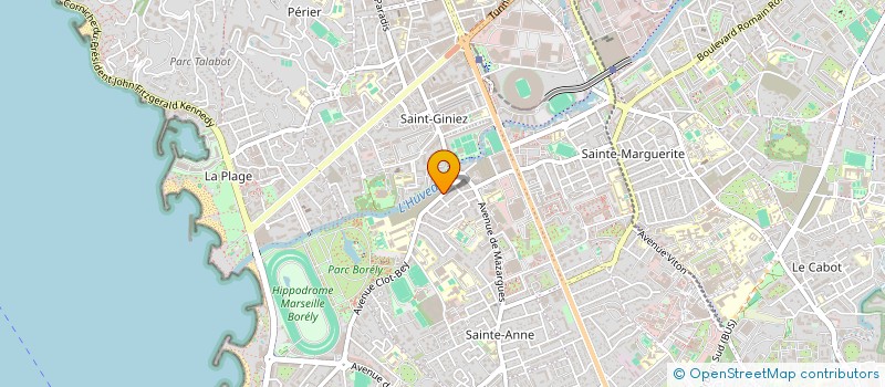 localisation de l'entreprise MADAME AGNES MICHELIS  MARSEILLE