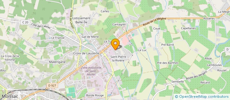 localisation de l'entreprise MADAME AGNES MOLES à MOISSAC