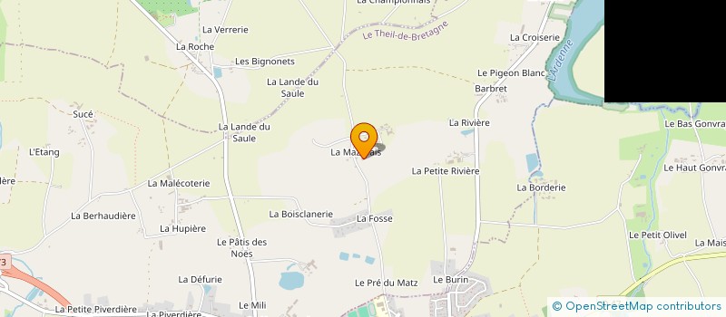 localisation de l'entreprise MADAME AGNES MONDOR  MARCILLE-ROBERT