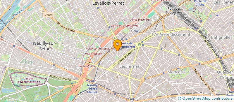 localisation de l'entreprise MADAME AGNES MONNET à PARIS
