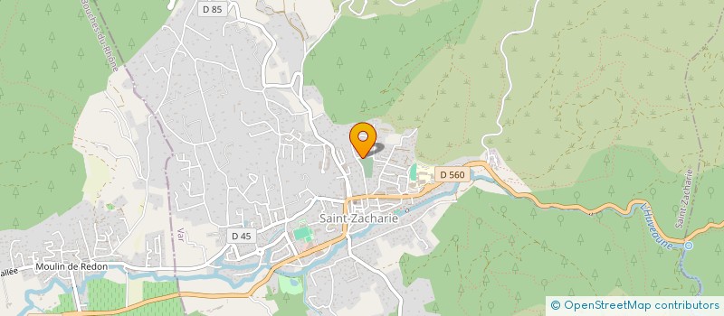 localisation de l'entreprise MADAME AGNES MORIN  SAINT-ZACHARIE