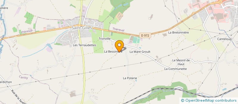localisation de l'entreprise MADAME AGNES MOTTIN à SAINT-GILLES