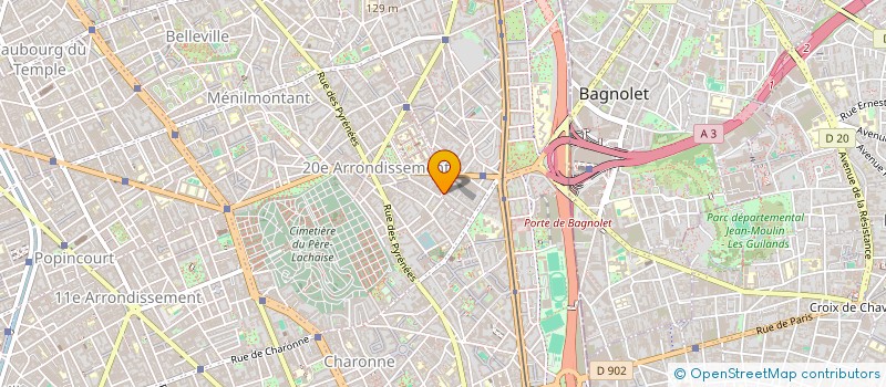 localisation de l'entreprise MADAME AGNES NATIVEL  PARIS