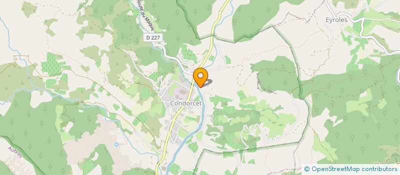 localisation de l'entreprise MADAME AGNES NEMES  CONDORCET