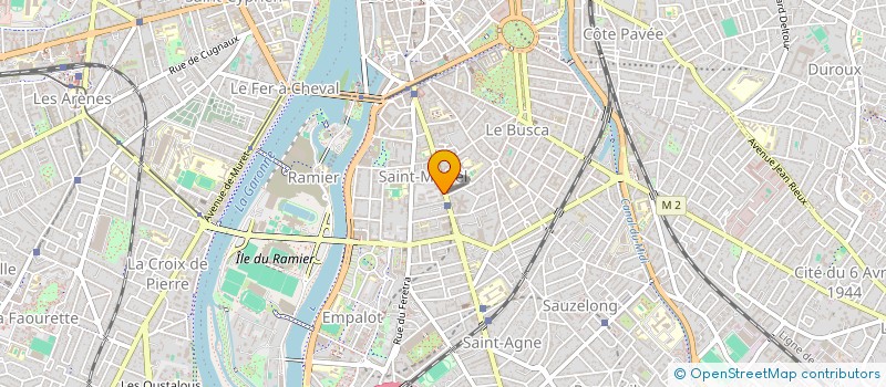 localisation de l'entreprise MADAME AGNES NIBAUDEAU à TOULOUSE