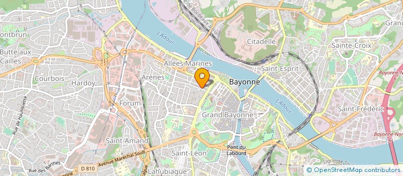 localisation de l'entreprise MADAME AGNES NOBLIA à BAYONNE