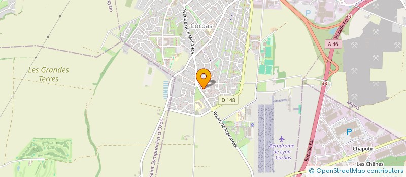 localisation de l'entreprise MADAME AGNES OBOZIL à CORBAS