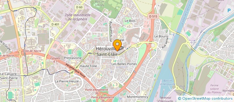 localisation de l'entreprise MADAME AGNES OLARD  HEROUVILLE-SAINT-CLAIR