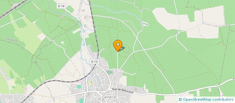 localisation de l'entreprise MADAME AGNES PADROSA  GENERAC