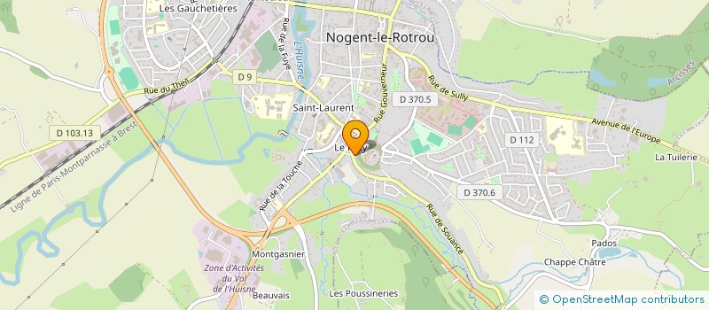 localisation de l'entreprise MADAME AGNES PALOUDIER à NOGENT-LE-ROTROU