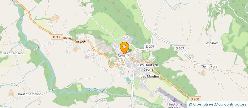 localisation de l'entreprise MADAME AGNES PARA  SEYNE