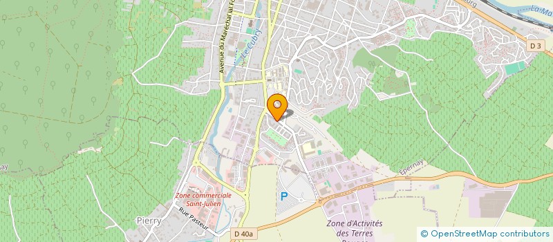 localisation de l'entreprise MADAME AGNES PAUL-DAUPHIN à EPERNAY