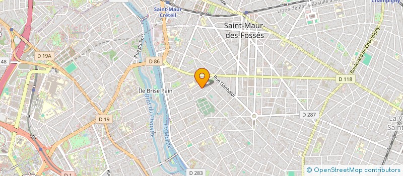 localisation de l'entreprise MADAME AGNES PAUQUINOT à SAINT-MAUR-DES-FOSSES
