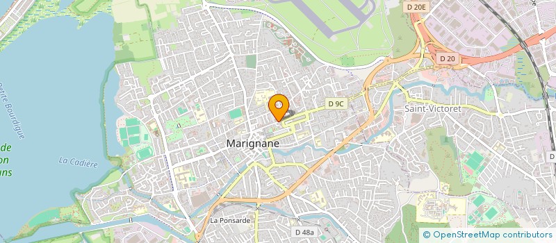 localisation de l'entreprise MADAME AGNES PAVARD à MARIGNANE