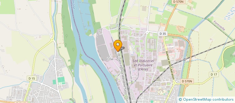 localisation de l'entreprise MADAME AGNES PEDRONI  ARLES