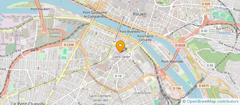 localisation de l'entreprise MADAME AGNES PENDA TOKO  ROUEN