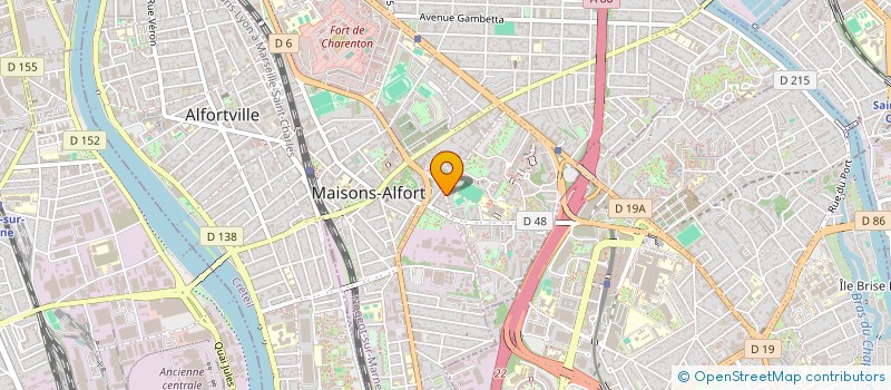 localisation de l'entreprise MADAME AGNES PEPINOT à MAISONS-ALFORT