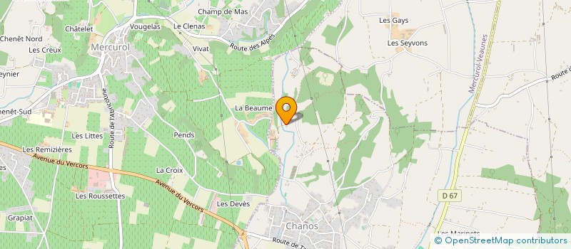 localisation de l'entreprise MADAME AGNES PEREL  CLERIEUX