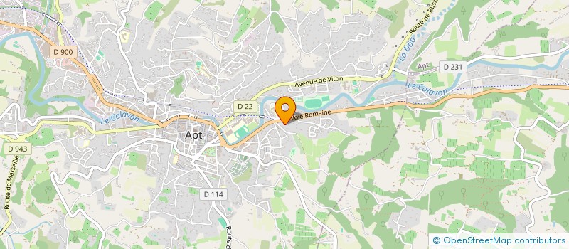 localisation de l'entreprise MADAME AGNES PERREAU  APT