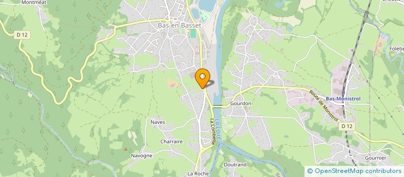 localisation de l'entreprise MADAME AGNES PEYRE  BAS-EN-BASSET