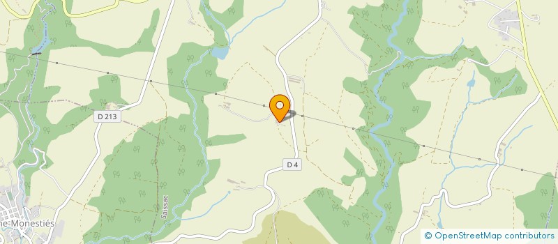 localisation de l'entreprise MADAME AGNES PIERRAT  SAISSAC