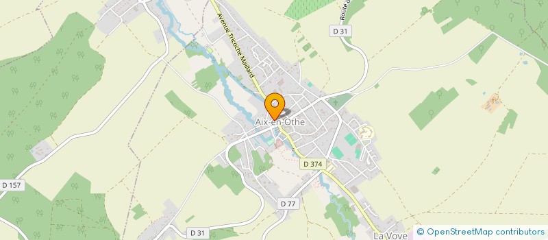localisation de l'entreprise MADAME AGNES PIGRET à AIX-VILLEMAUR-PALIS