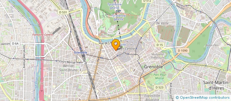 localisation de l'entreprise MADAME AGNES PILLON à GRENOBLE