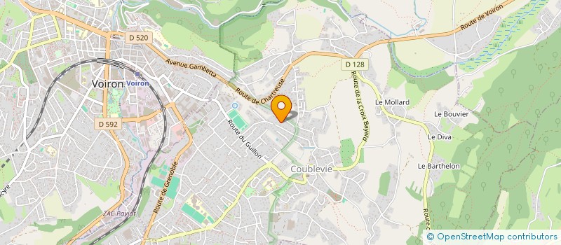 localisation de l'entreprise MADAME AGNES PIN  COUBLEVIE