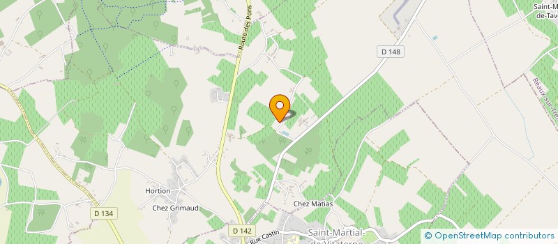 localisation de l'entreprise MADAME AGNES PLANCHET  SAINT-GERMAIN-DE-LUSIGNAN