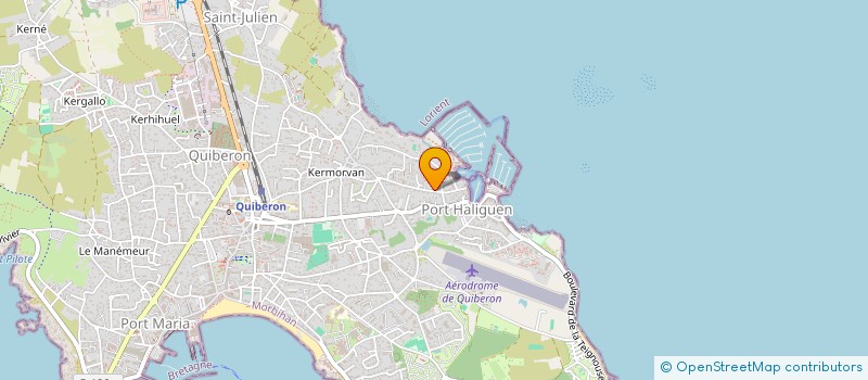 localisation de l'entreprise MADAME AGNES POITOU à QUIBERON