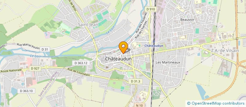 localisation de l'entreprise MADAME AGNES POLY à CHATEAUDUN