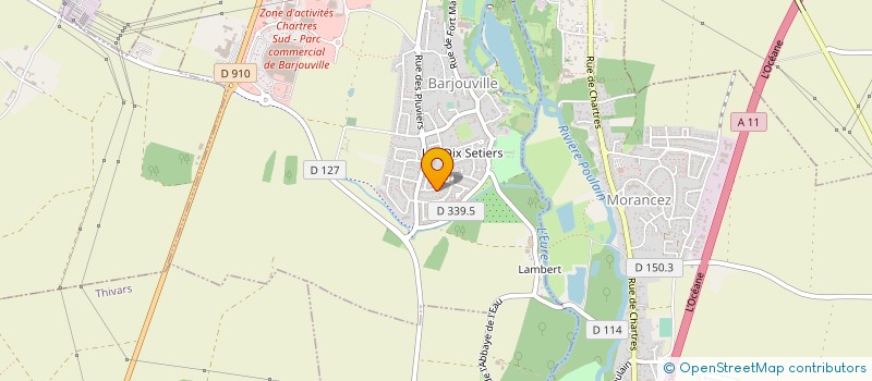 localisation de l'entreprise MADAME AGNES POUESSEL à BARJOUVILLE