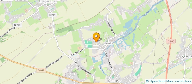 localisation de l'entreprise MADAME AGNES PRUVOST  HOULLE