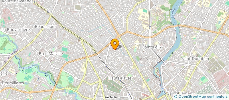 localisation de l'entreprise MADAME AGNES PUISAIS à NANTES