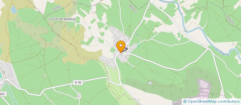 localisation de l'entreprise MADAME AGNES PUMIR  NIZAS