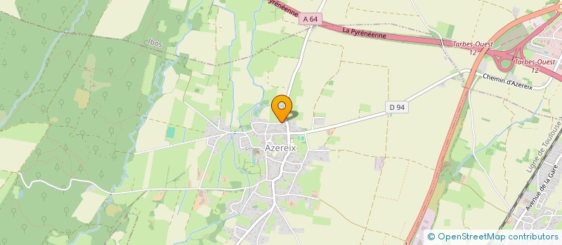 localisation de l'entreprise MADAME AGNES PUYDARRIEUX  AZEREIX