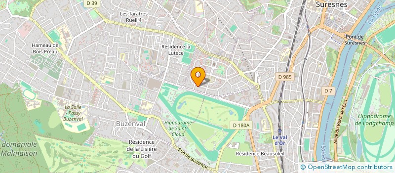 localisation de l'entreprise MADAME AGNES QUEMPER à SURESNES