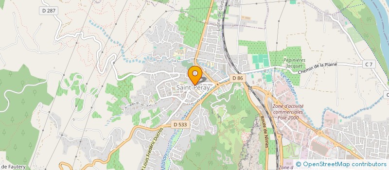 localisation de l'entreprise MADAME AGNES QUIVIGER  SAINT-PERAY