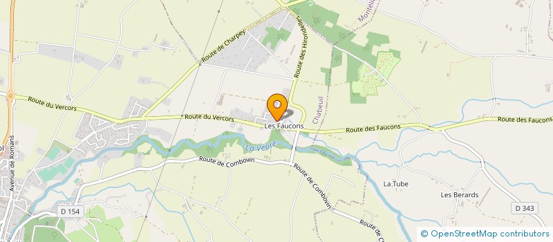 localisation de l'entreprise MADAME AGNES RAPHANEL à CHABEUIL