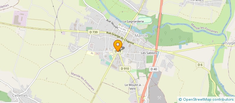 localisation de l'entreprise MADAME AGNES RASPILLER  PUYREAUX