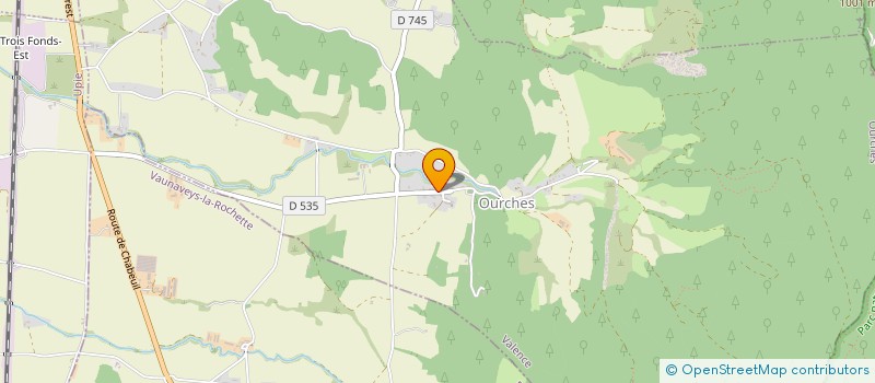 localisation de l'entreprise MADAME AGNES RASTOLDO  OURCHES