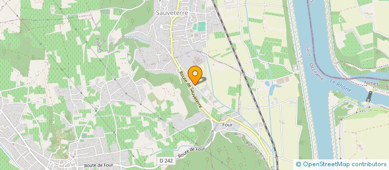 localisation de l'entreprise MADAME AGNES REBOUL  PUJAUT