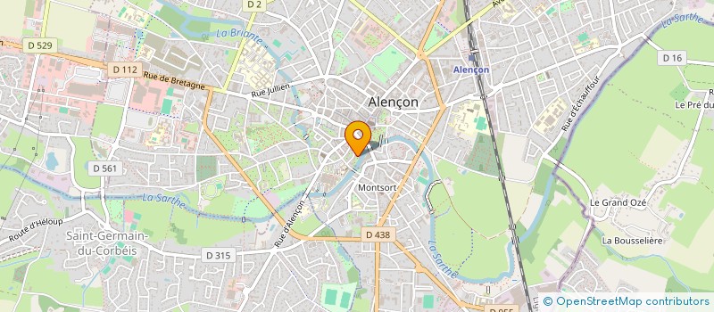localisation de l'entreprise MADAME AGNES RENAULT-DULONG à ALENCON