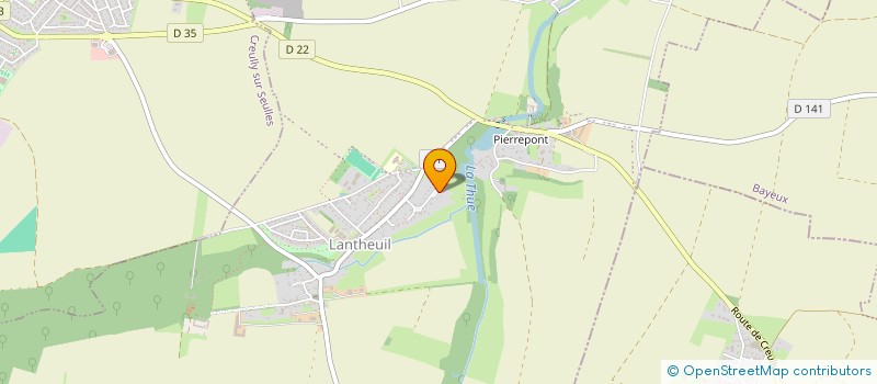 localisation de l'entreprise MADAME AGNES RENOUF  PONTS SUR SEULLES