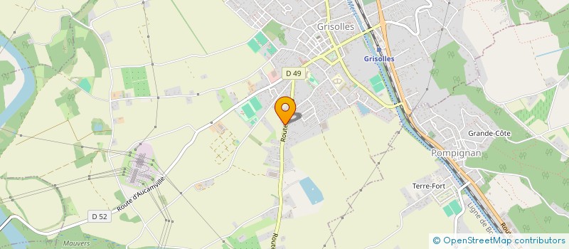 localisation de l'entreprise MADAME AGNES REVIGNAS  GRISOLLES