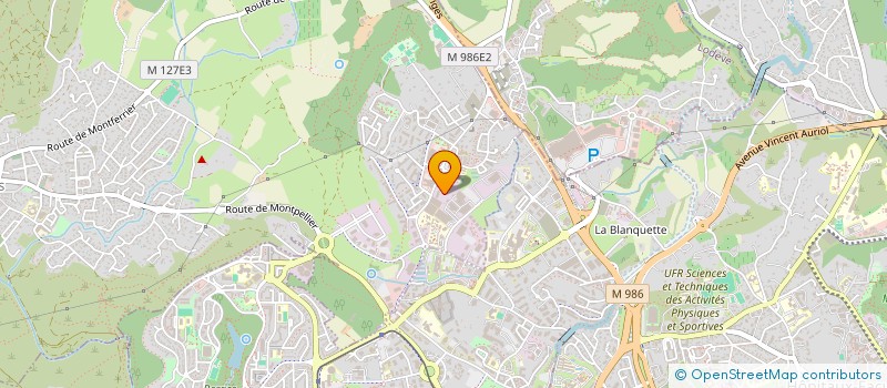 localisation de l'entreprise MADAME AGNES RIEUSSET  GRABELS