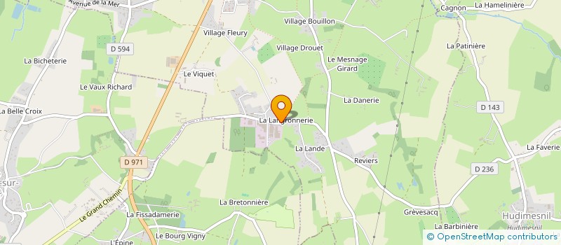 localisation de l'entreprise MADAME AGNES ROBERT  COUDEVILLE-SUR-MER