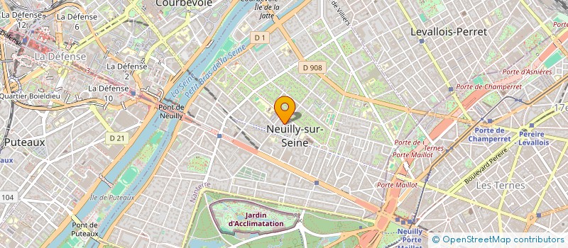 localisation de l'entreprise MADAME AGNES ROBINET DE PLAS à NEUILLY-SUR-SEINE