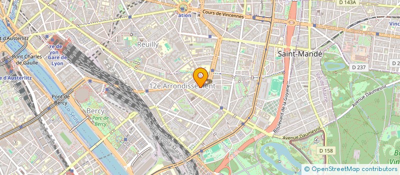 localisation de l'entreprise MADAME AGNES RODITI  PARIS