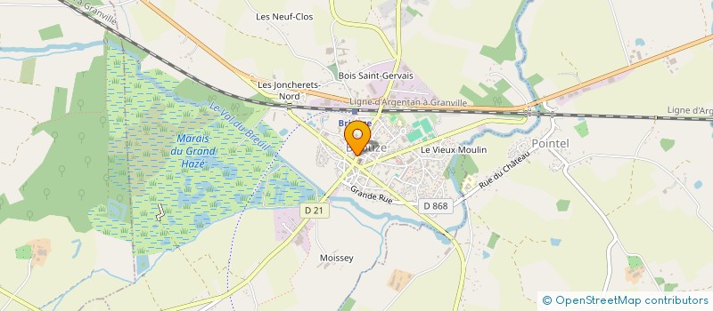 localisation de l'entreprise MADAME AGNES ROIESNEL à BRIOUZE